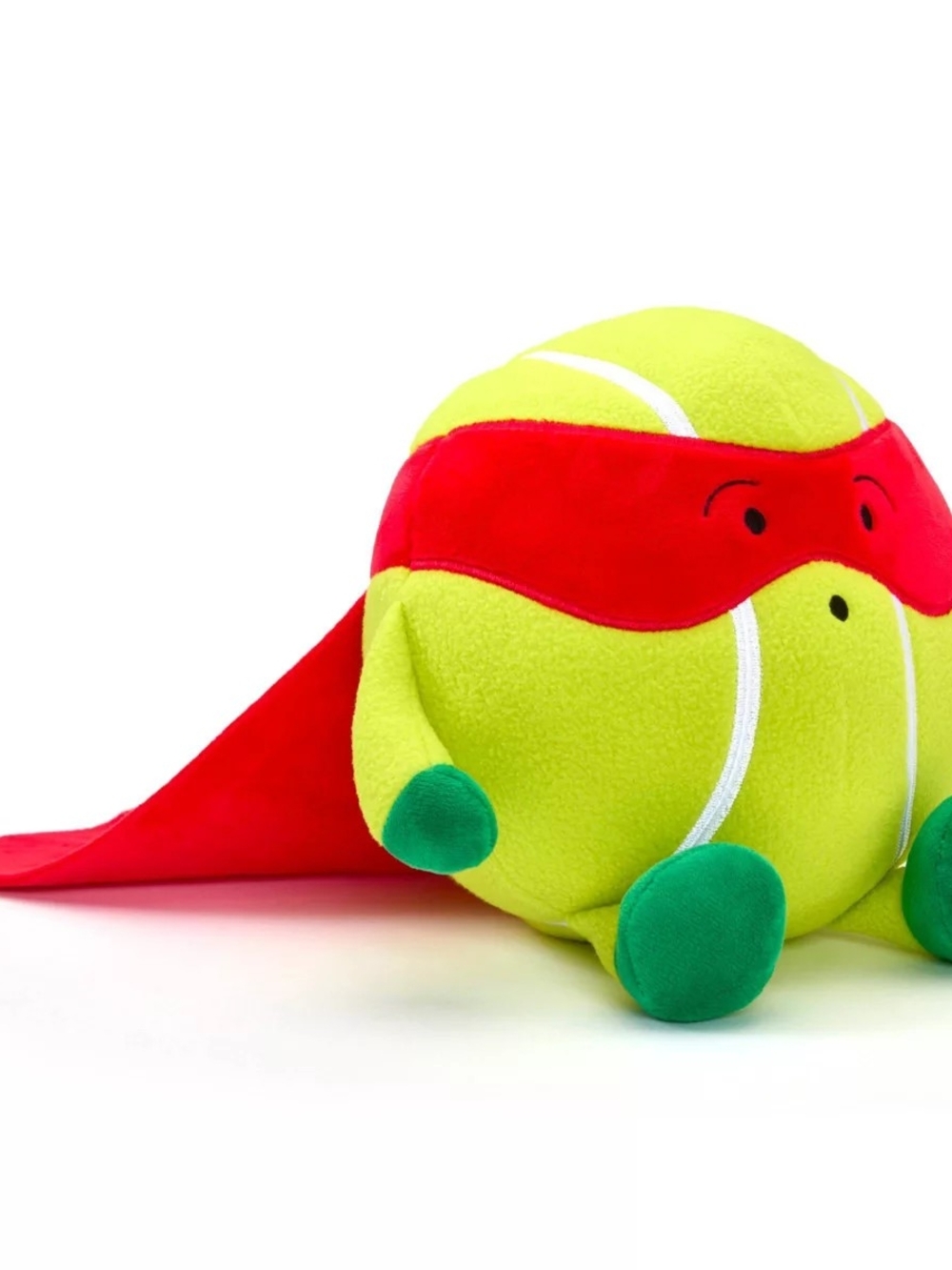 Plush Super Tennis Ball Plush Toy Hero Red & Green Kids US Open Limited Edition